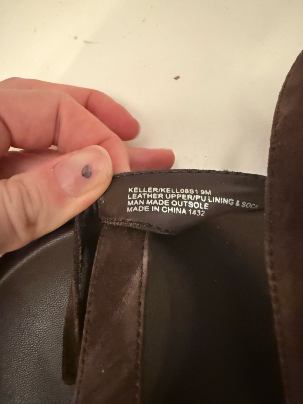 Steve Madden Dark Brown Suede Platform Sandals - Picture 4 of 4
